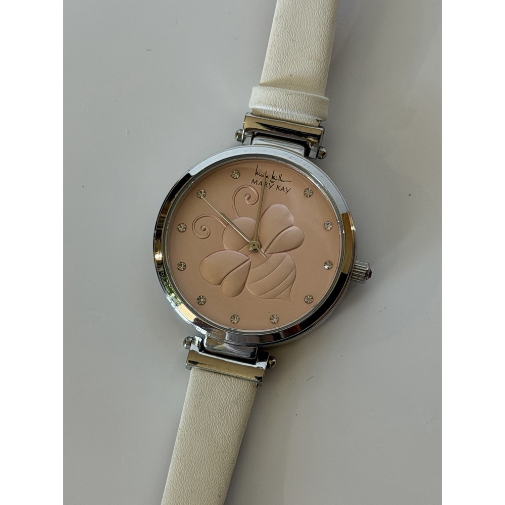 Nicole Miller Mary Kay Bumble Women Rose Gold Stainless Steel Dial Watch